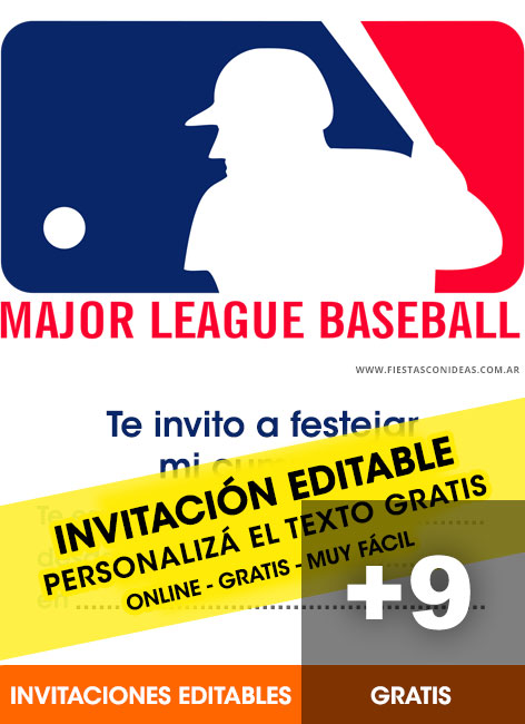[+19] Tarjetas de cumpleaños de Baseball gratis para editar, personalizar e imprimir