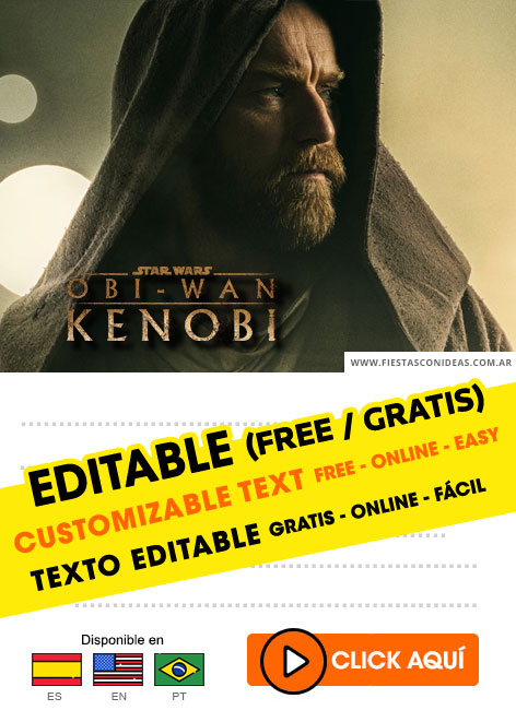 Invitaciones de Obi Wan Kenobi