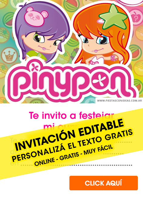 Invitaciones de Pinipons