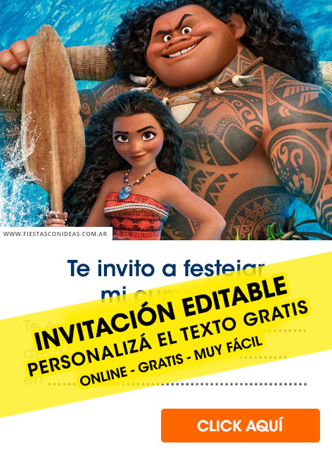 Invitaciones de Disney Princess