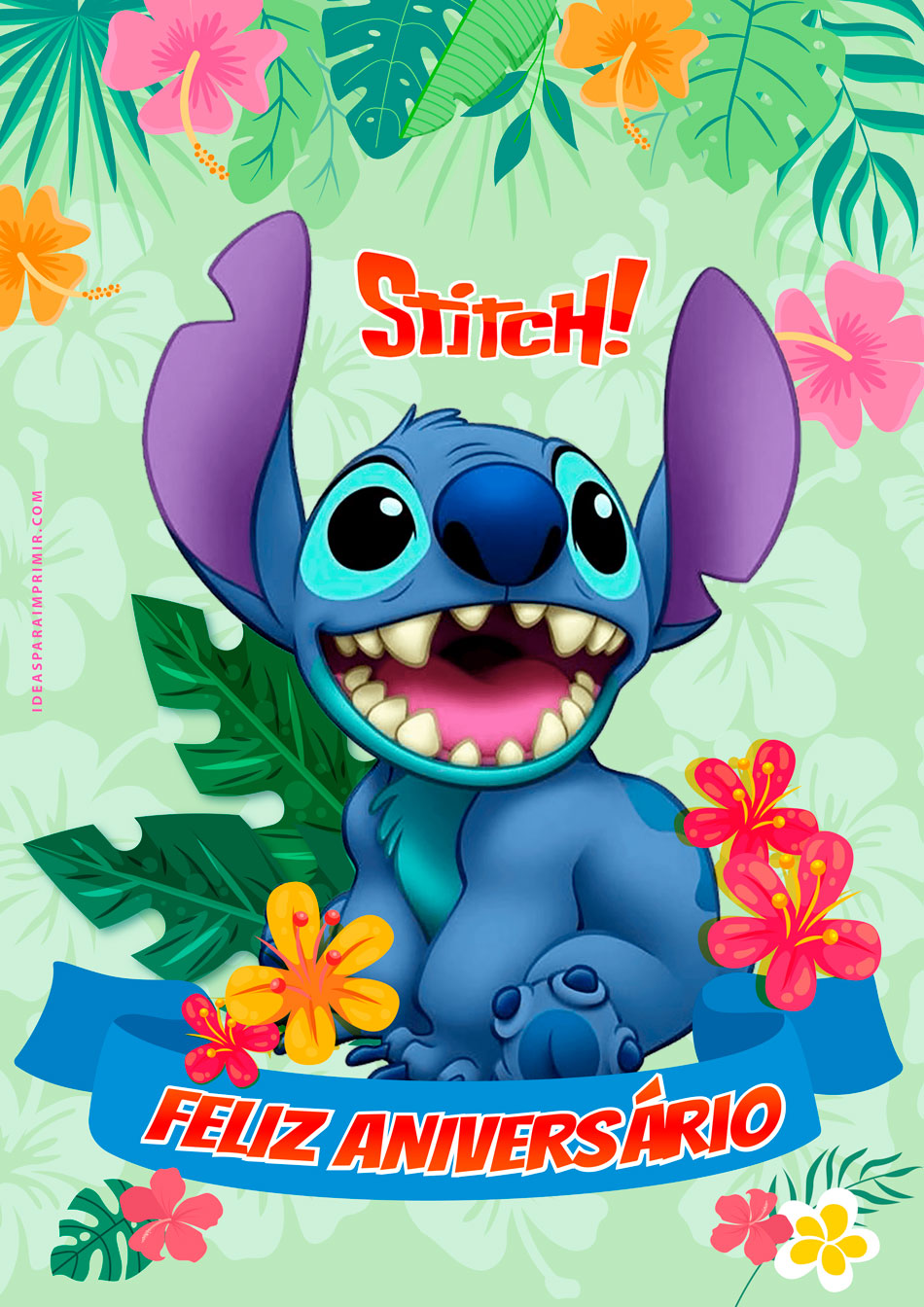 Feliz Aniversário do Stitch
