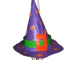 Piñata Halloween - Sombrero de bruja