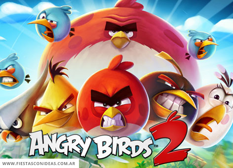 Invitación de Angry Birds