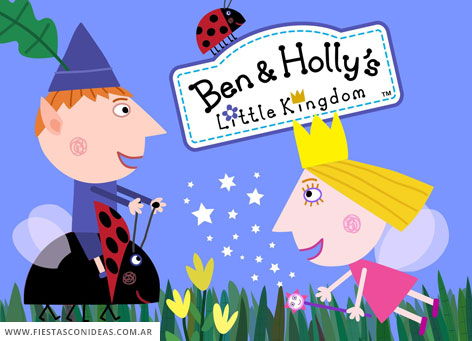 Invitación de El Pequeño Reino de Ben y Holly