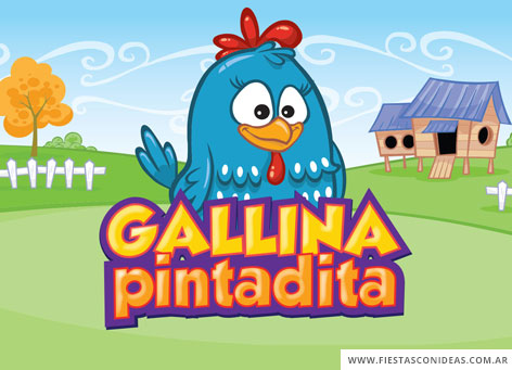Invitación de Gallina Pintadita