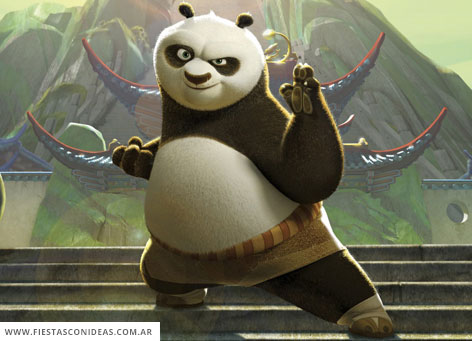 Invitación de Kung Fu Panda