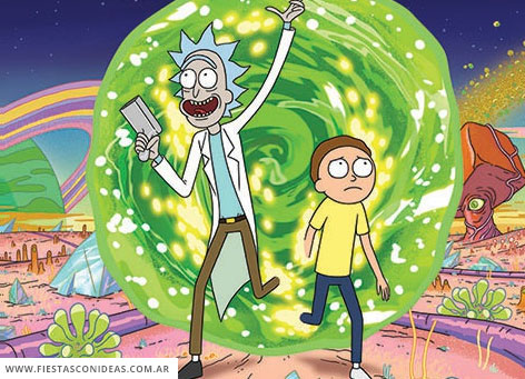 Invitación de Rick y Morty