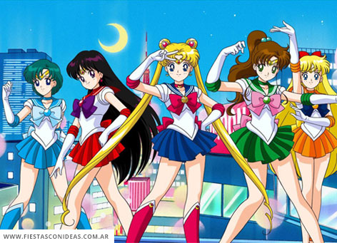 Invitación de Sailor Moon