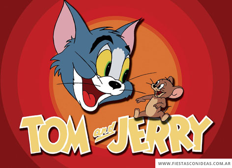 Invitación de Tom y Jerry