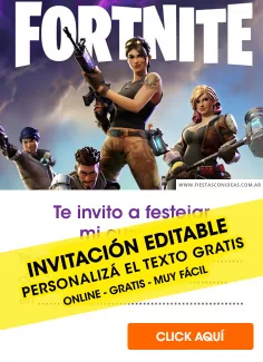 Invitaciones de Fortnite