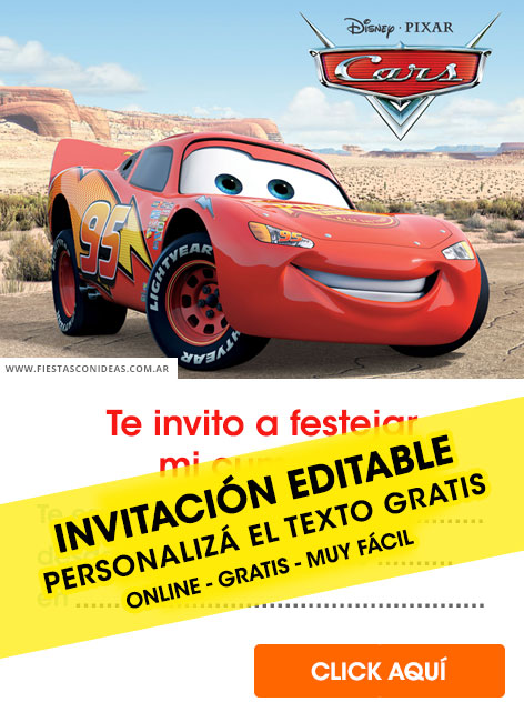  ] INVITACIONES de CARS