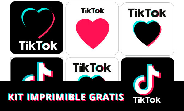 Nuevo Kit de cumpleaños de TIK TOK Gratis para imprimir